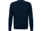 V-Pullover Merino Wool Gr. L, tinte - 100% Merinowolle