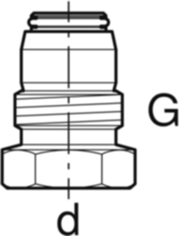Anschlussverschraubungen mit AG - GEBERIT FlowFit