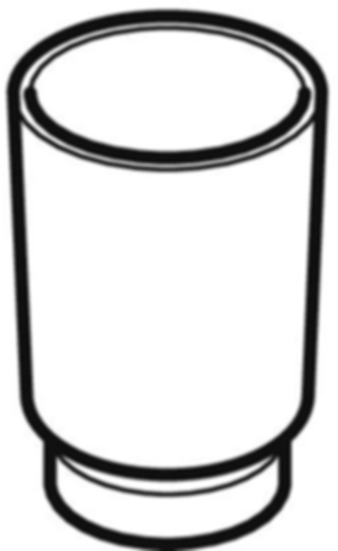 Geberit PE Schutzstopfen 46 gelb