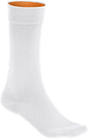 Socken Premium Gr. L, weiss - 85% Baumwolle, 12% Polya. u. 3% Elasthan