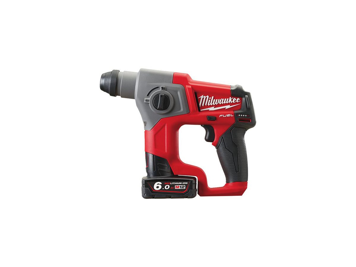 Akku-Bohrhammer Milwaukee M12CH-402X - 2x4.0 Ah. SDS+