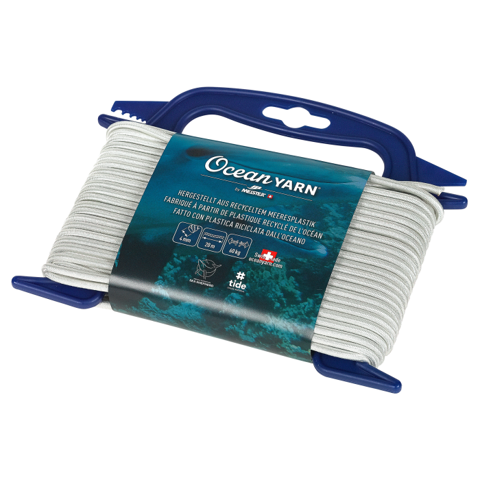 Elastische Seil PET OceanYarn - aus recyceltem Meeresplastik