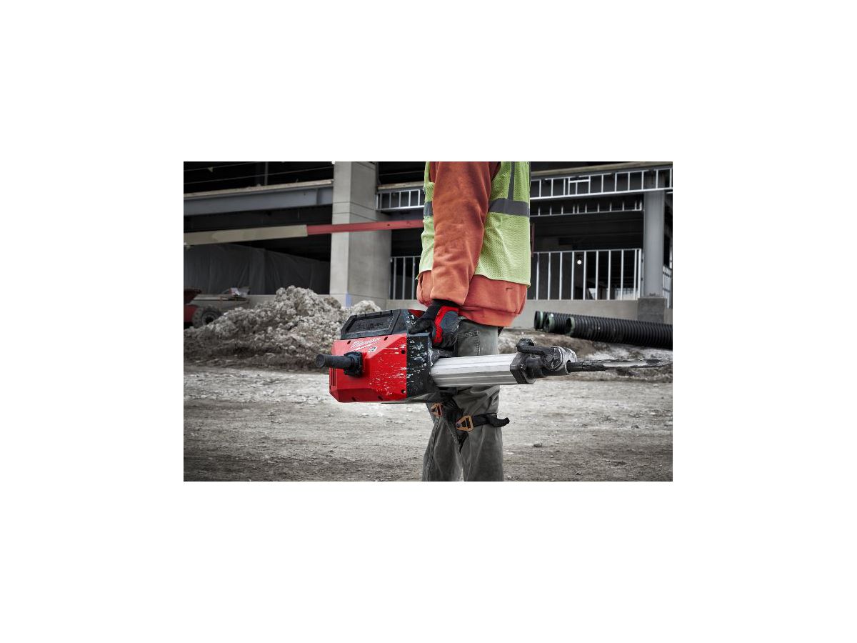 MX FUEL 25 Kg Akku-Abbruchhammer 28mmHex - Milwaukee "MXF DH2528H-601" 6.0Ah,29.6kg