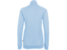 Damen-Sweatjacke College 3XL eisblau - 70% Baumwolle, 30% Polyester, 300 g/m²