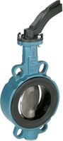 Ebro Absperrklappe Z011-A-therm, - mit Rasterhebel