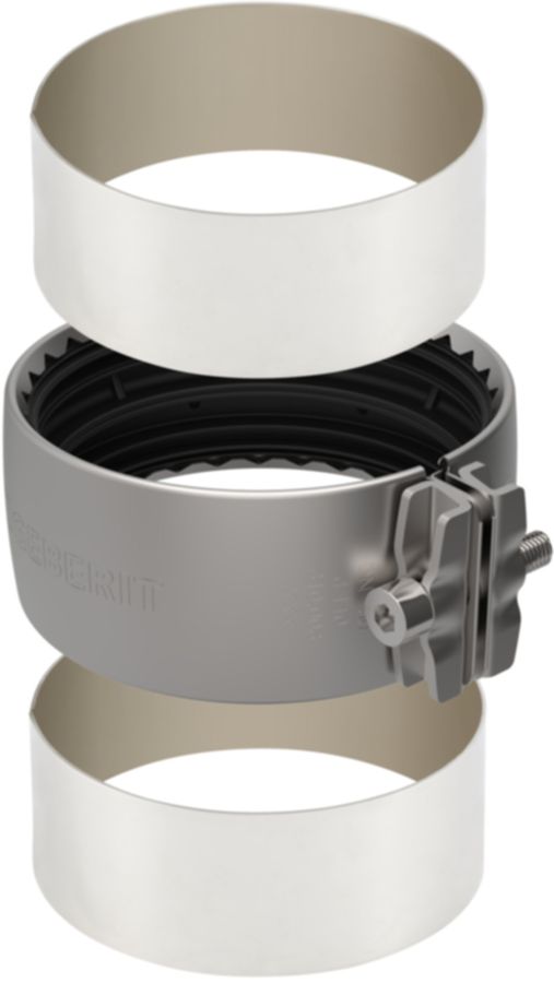 Geberit Silent Spannverbinder 110 mm - db20, für Fallleitung