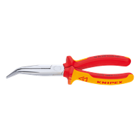 Flachrundzange mit Schneide KNIPEX 2626 - (Storchschnabelzange)
