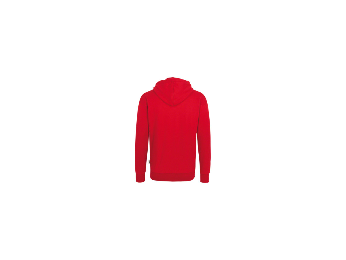 Kapuzen-Sweatjacke Premium Gr. S, rot - 70% Baumwolle, 30% Polyester, 300 g/m²