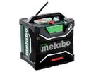 Baustellenradio DAB Plus RC12-18V 32W - Metabo, mit Ladefunktion für Akku/Handy