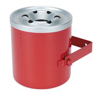 Industrie-Ascher 2l 14cm rot