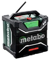 Baustellenradio DAB Plus RC12-18V 32W - Metabo, mit Ladefunktion für Akku/Handy