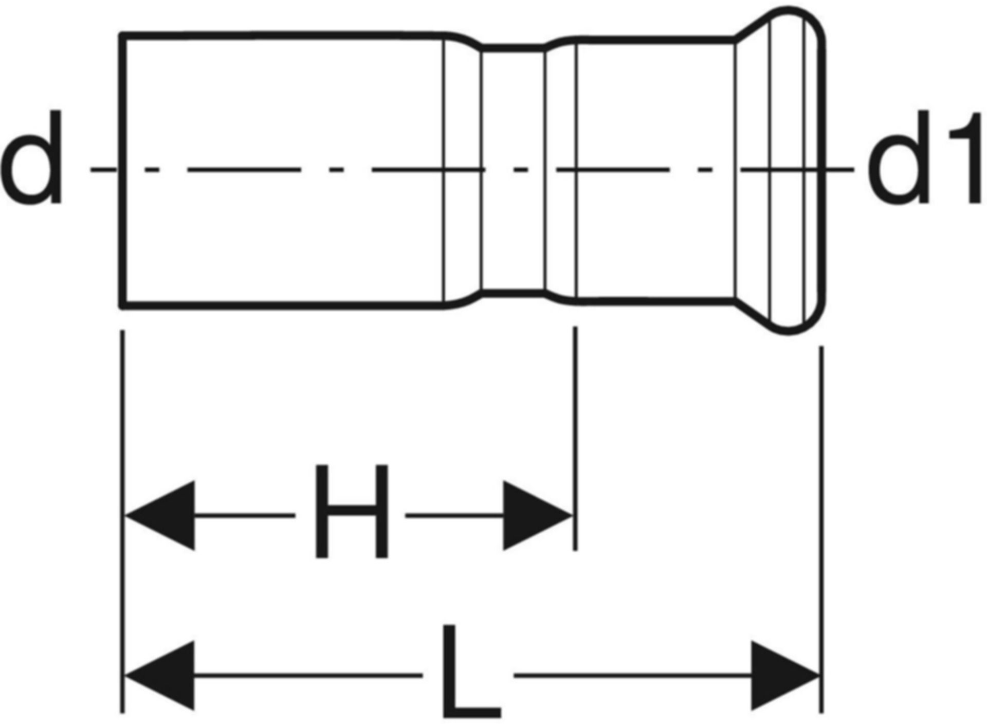 Mapress Therm Reduktion mit Einschubende