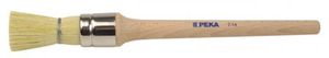 Leimpinsel 19mm weisserFiber - Nickelfassung, Drahtverbund
