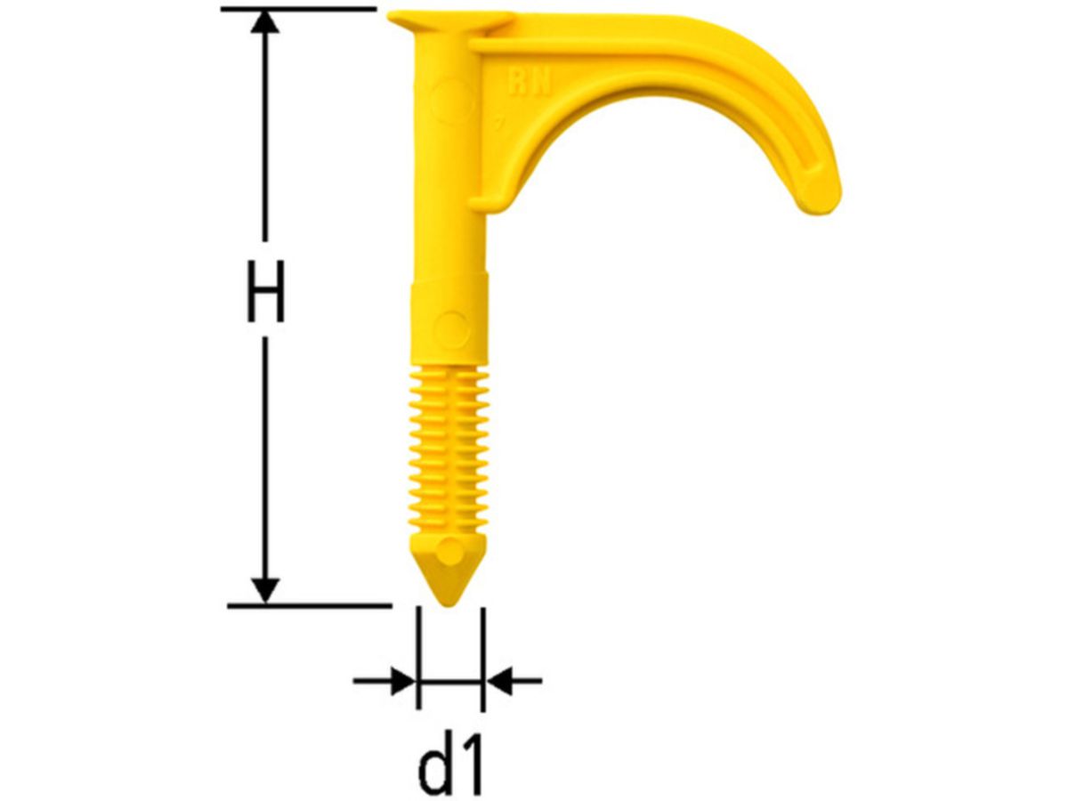 Optiflex Einschlagrohrbügel