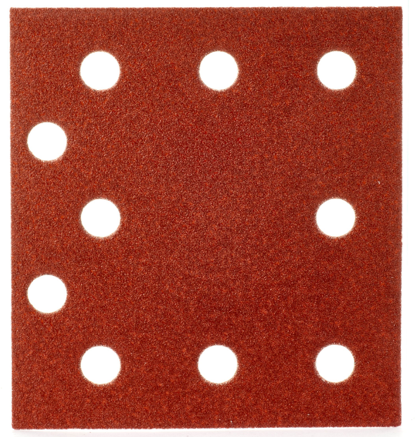 Schleifblätter 115 x 107 mm - Korn 80 Pak. à 10 Stk. Milwaukee