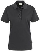 Damen Poloshirt Mikralinar, Gr. 2XL - karbongrau
