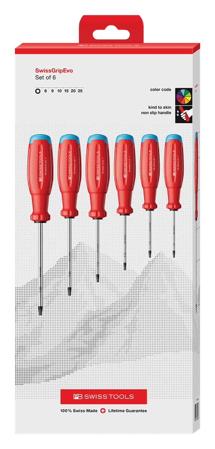 Schraubenzieherset PB 38440 - SwissGrip Evo