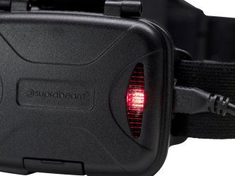 Stirnlampe Suprabeam V3pro, 400 lm - 3xAA, 210 m, IPX4, dimmbar