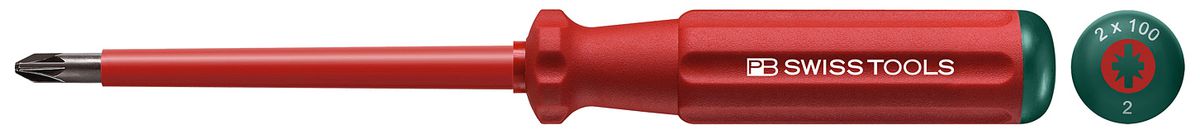 Schraubenzieher Pozidriv PB 5180 - isoliert