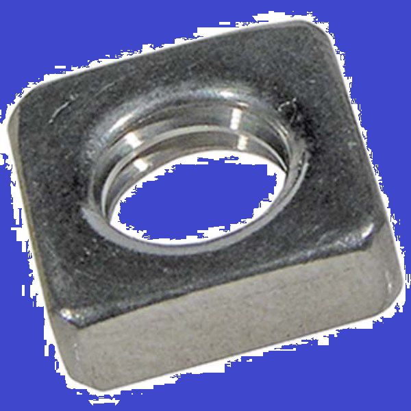Vierkantmuttern INOX A2 DIN 562