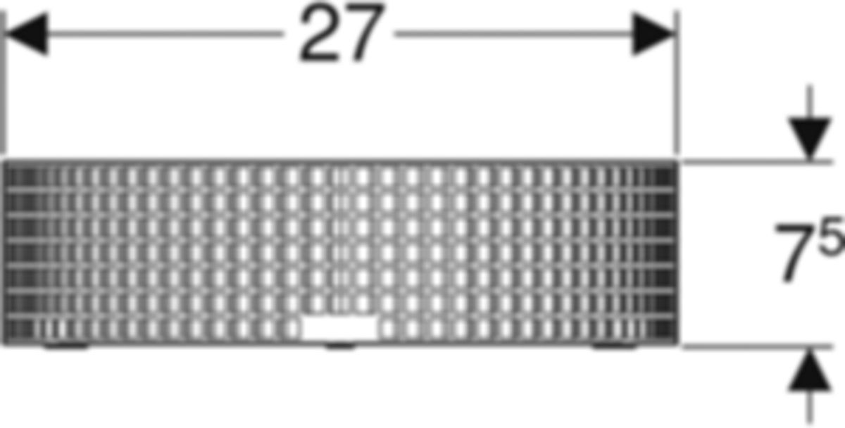 Geberit Pluvia Kiesring