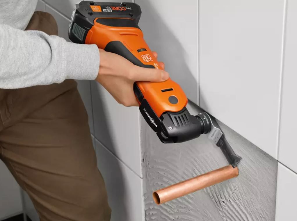 Akku MULTIMASTER AMM 700 MAX TOP AS - Fein, 18V mit 2x 4.0 Ah.