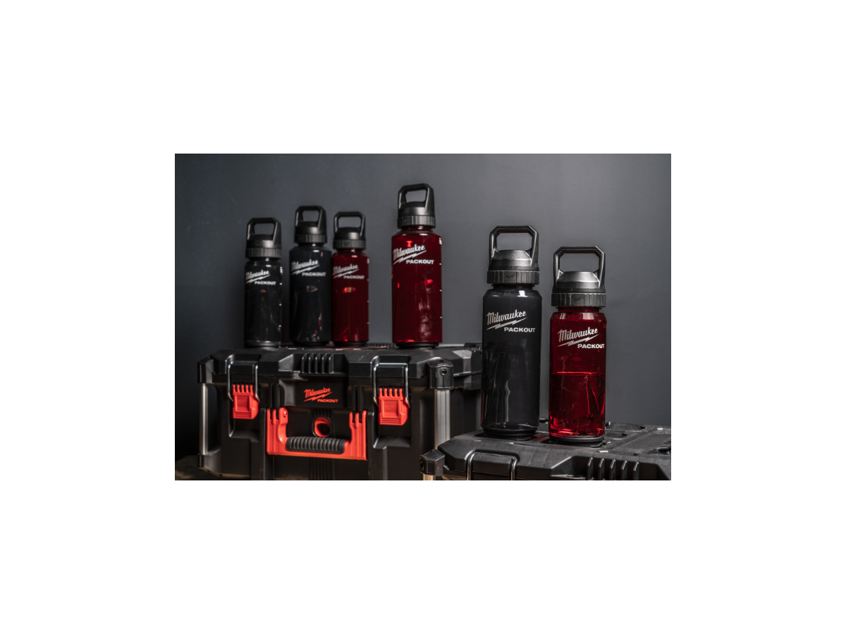 Trinkflaschen MILWAUKEE Packout - Tritan-Kunststoff