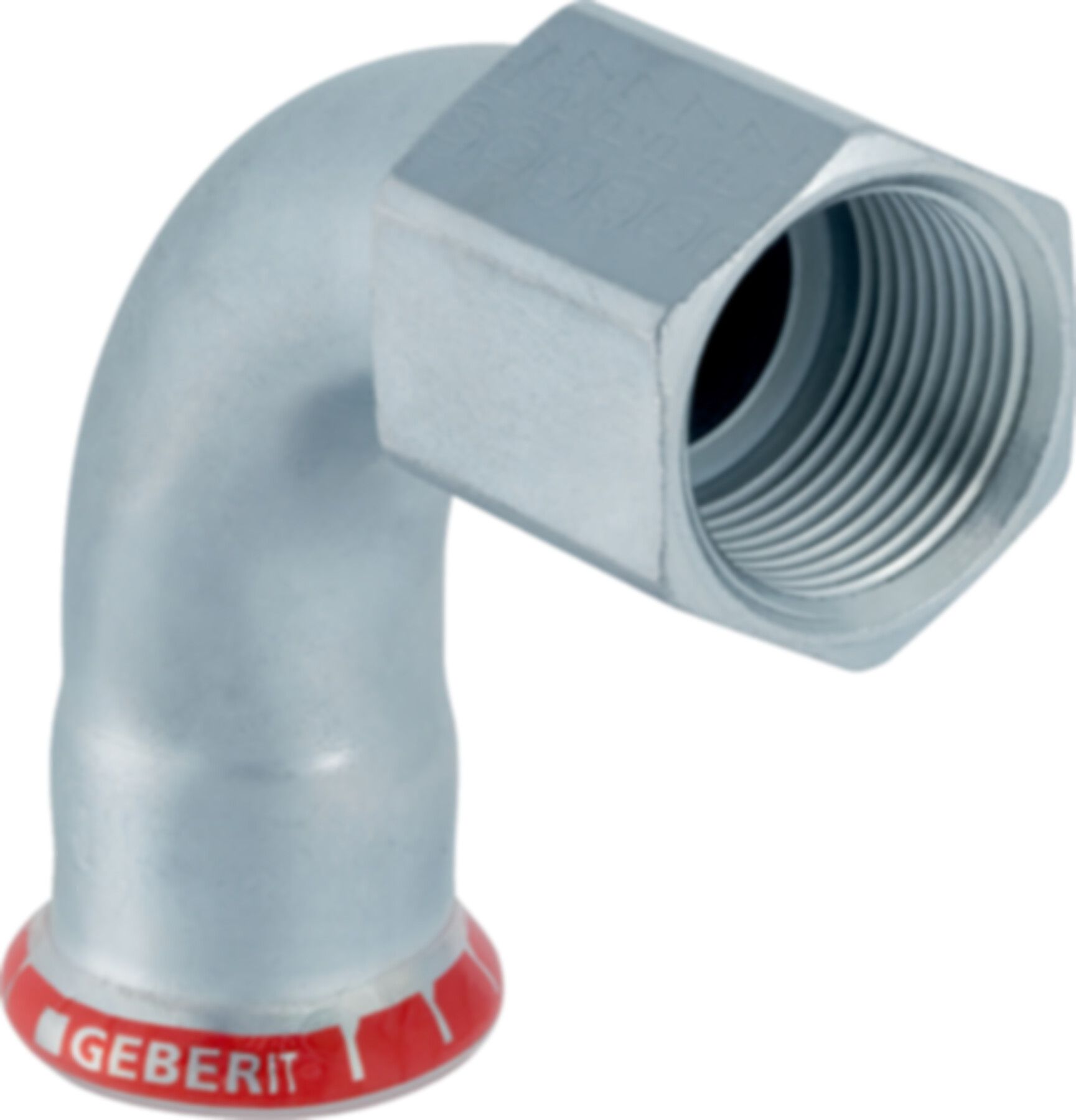 Mapress C-Stahl Übergangsbogen 90° - mit Innengewinde
