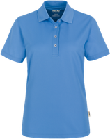 Damen-Poloshirt COOLMAX 2XL malibublau - 100% Polyester, 150 g/m²