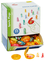 Gehörschutzpfropfen - Dispenserbox à 100 Pocket/Paks à 2 Paar