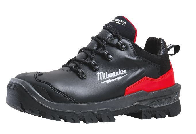Sicherheits-Halbschuh schwarz Leder - Milwaukee, ARMOURTRED S3S
