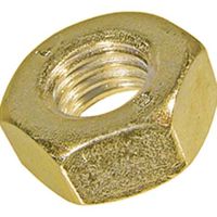 Sechskantmutter ~0,8d Stahl 6, verz.gelb - DIN934