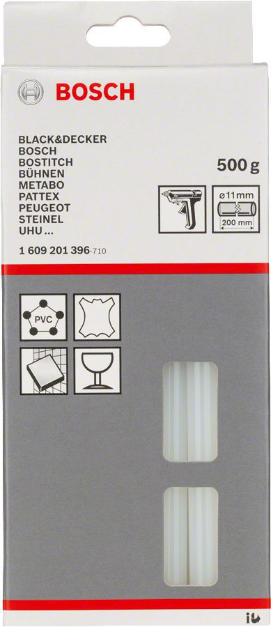 Schmelzkleber 11x200mm, 500g transparent - Bosch
