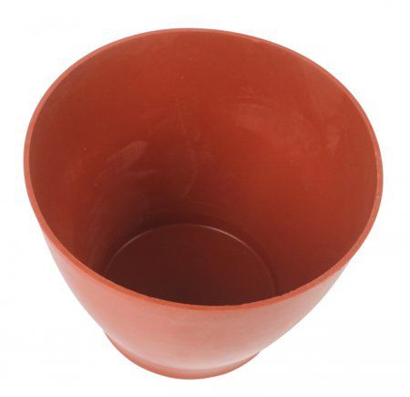 Gipsbecher aus Gummi rund