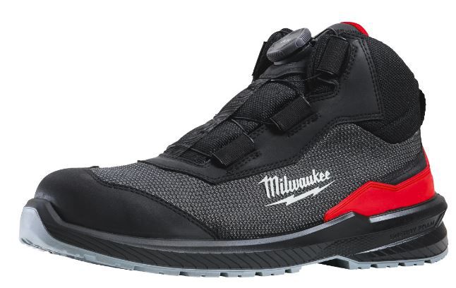 Sicherheits-Stiefel schwarz - Milwaukee, FLEXTRED S1PS BOA