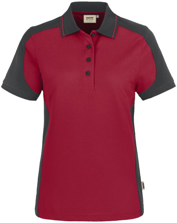 Damen-Poloshirt Contrast Performance - 50% Baumwolle, 50% Polyester, 200 g/m²