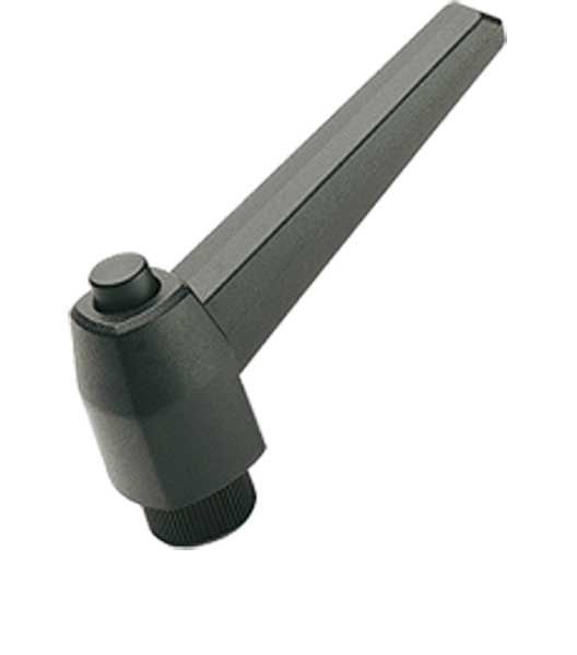 Verstellbare Klemmhebel Elesa MRX. - Thermoplast schwarz
