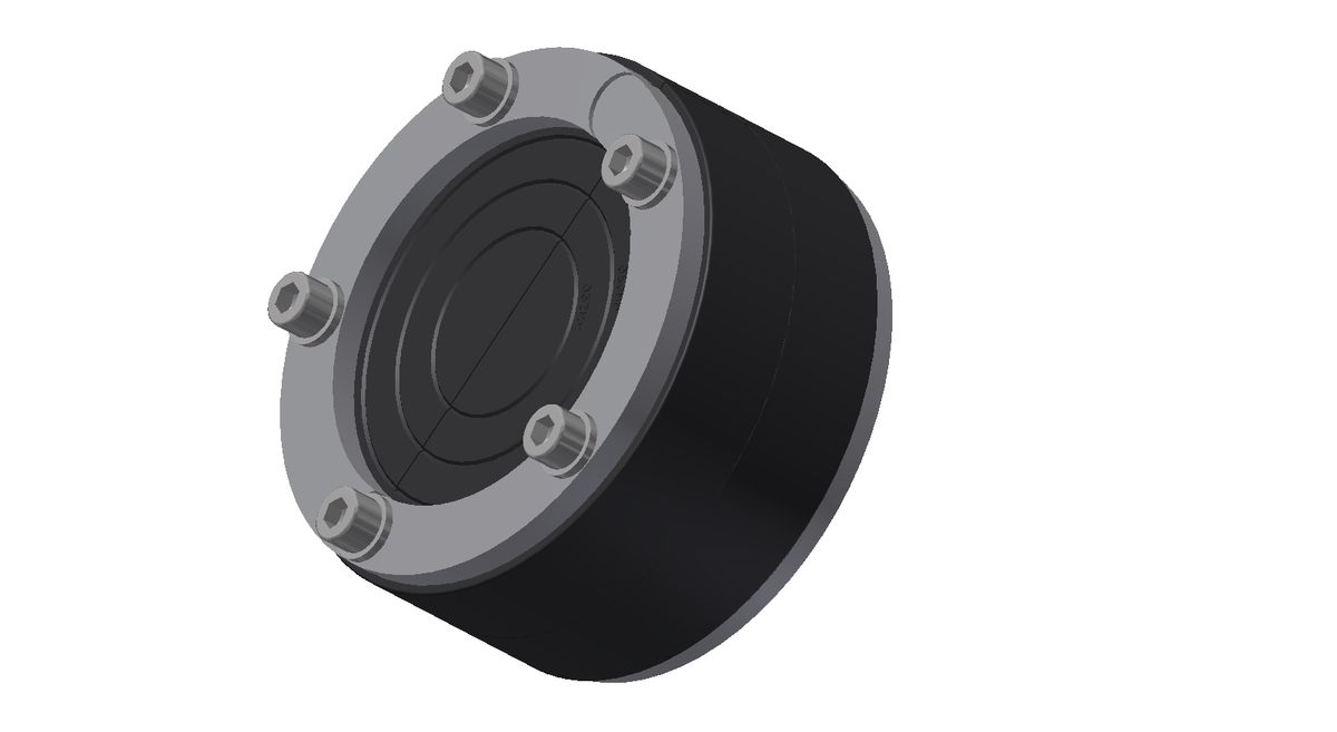 Pressring universal ALADIN 100 mm V2A - für Rohr/Kabel 25,32,40,50,63 mm geteilt