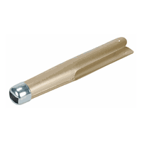 Schienenzwinge OFFNER für Spatengabeln - mit Kappe