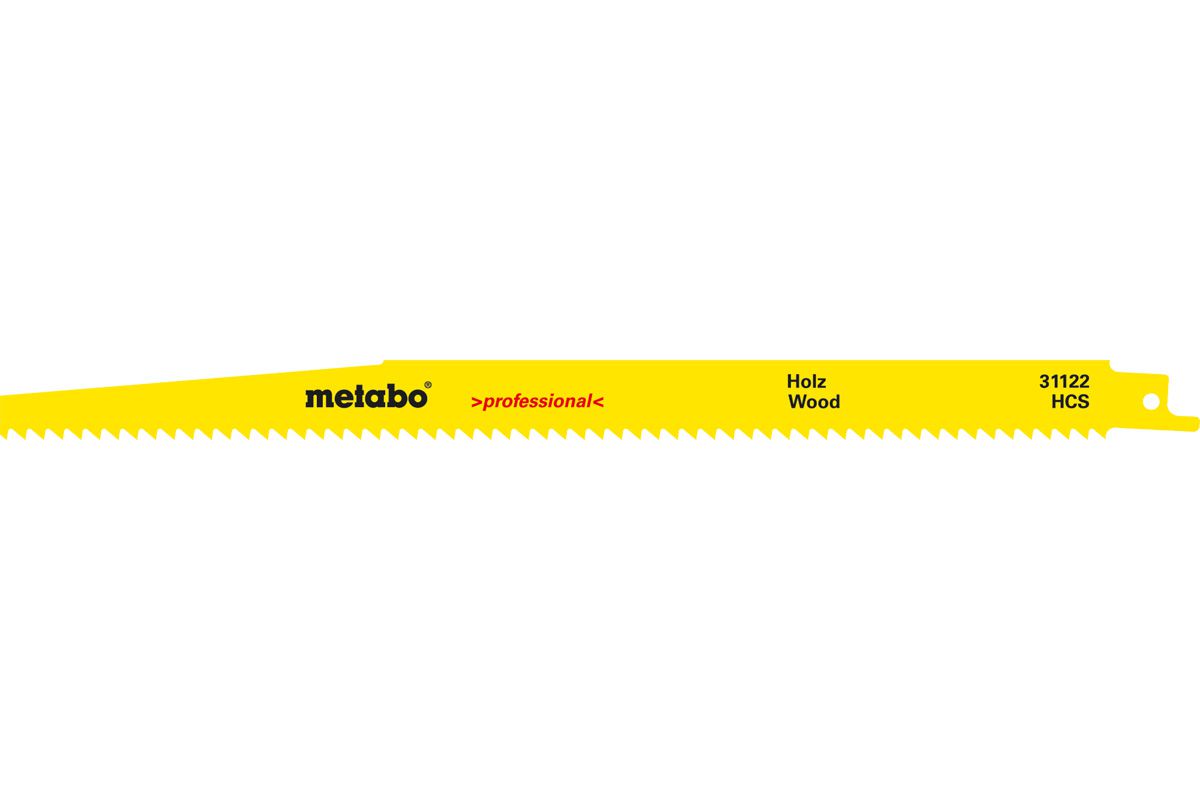 Säbelsägeblatt Metabo 300x1.25 mm - Precision Wood, 2 Stk.