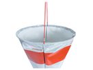 Triopan Windflagge R2 - retro-reflektierend Rot/Weiss