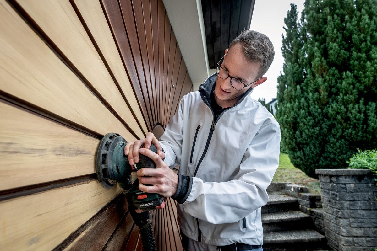 Akku-Exzenterschleifer 18V metaBox 215 - Metabo, SXA 18 LTX 150 BL