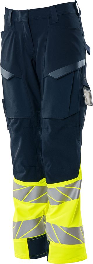 Hose Damen Diamond, Stretch - mit Knietaschen