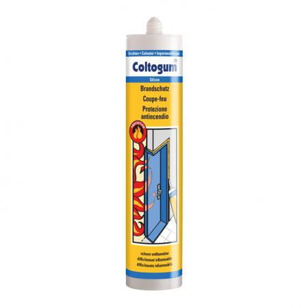 Dichtmasse COLTOGUM Brandsch.Silicon ws - 310 ml
