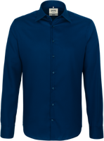 Hemd 1/1-Arm Business Tail. 2XL marine - 100% Baumwolle
