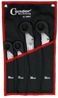 Leitungs-Knarren-Ringschlüssel-Satz - Condor, 4-tlg. 24-32 mm