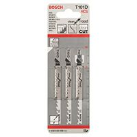 Stichsägeblatt Bosch T 101 D - für Holz, 3er-Pack