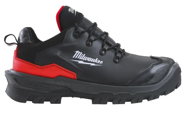 Sicherheits-Halbschuh schwarz Leder - Milwaukee, ARMOURTRED S3S