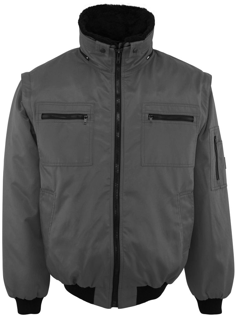 MASCOT INNSBRUCK PILOTJACKE Einfarbig - 60% Baumwolle / 40% Nylon, 240 g/m²