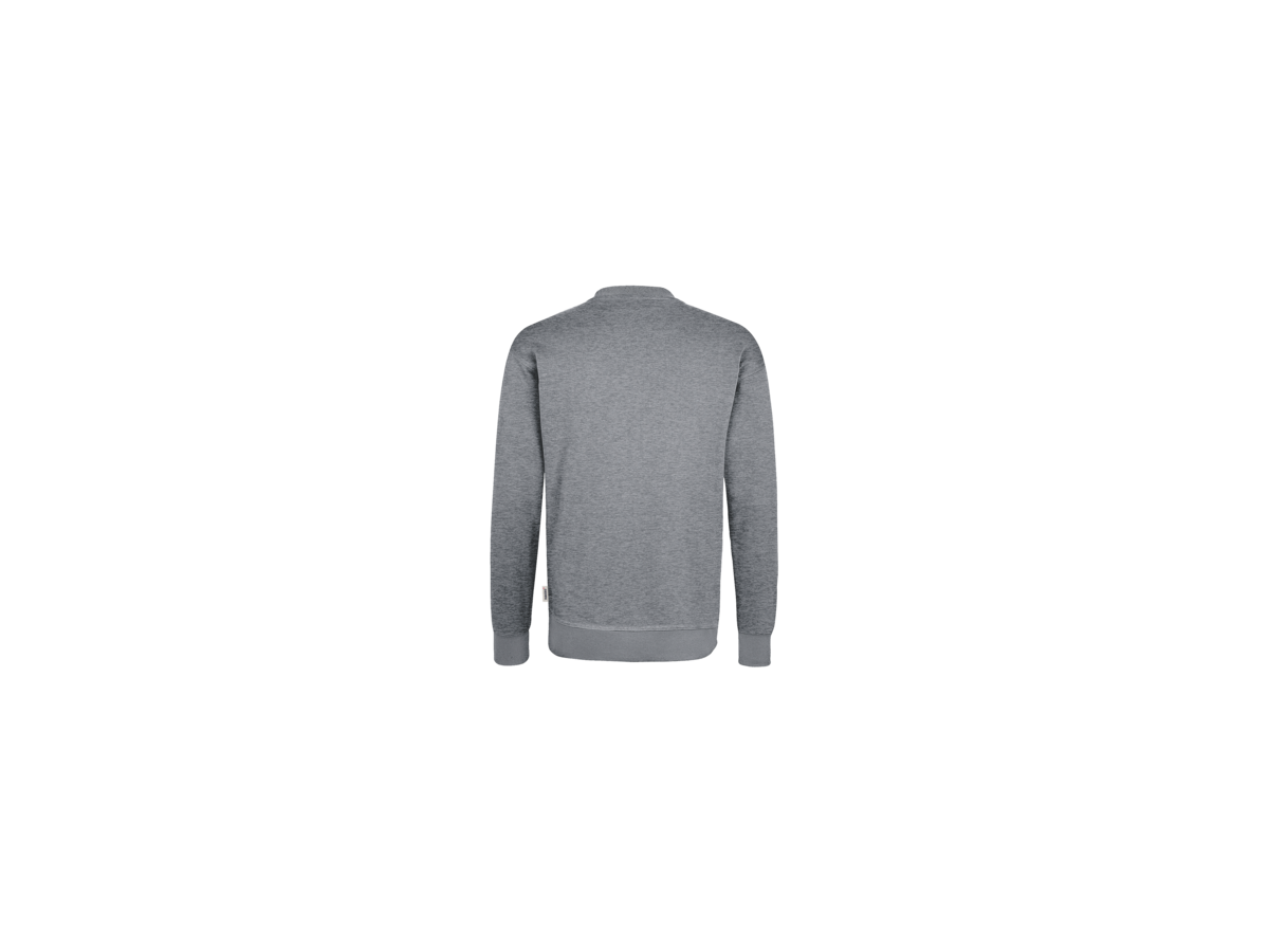 Sweatshirt Perf. Gr. S, grau meliert - 50% Baumwolle, 50% Polyester, 300 g/m²